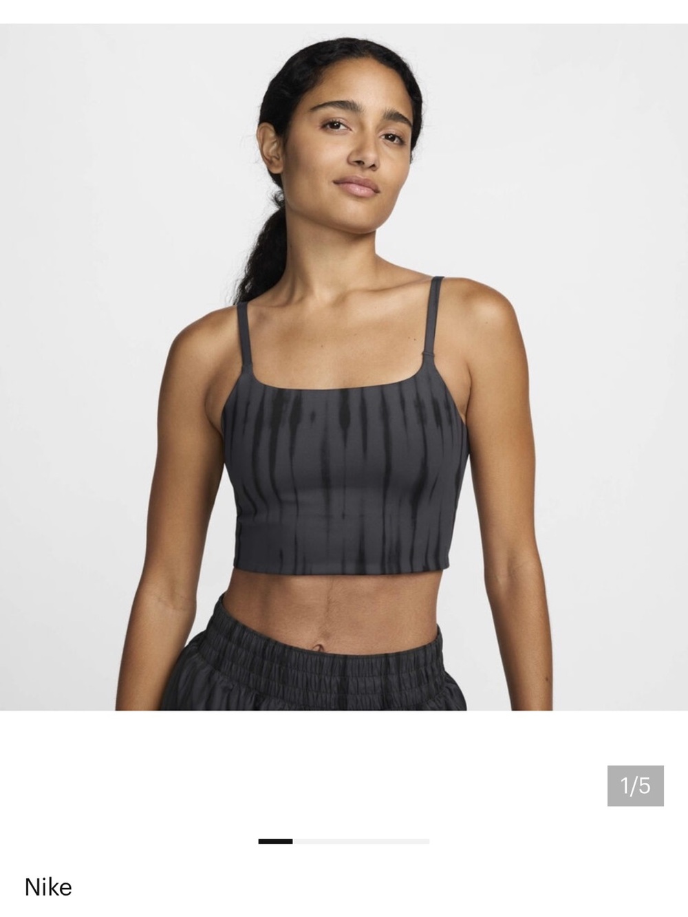 Nike One Convertible Women’s Lightly Lined Longline Sports Bra